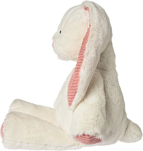 Vista 2 de Mary Meyer Juguete suave de peluche del zoológico de malvaviscos de peluche, 19 pulgadas, conejo de bola de algodón grande