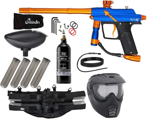 Vista 2 de Action Village Azodin BLITZ 4 Kit de paquete épico de pistola de paintball