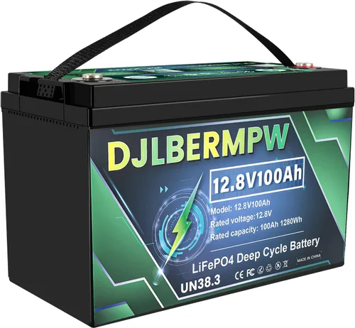 Vista 10 de Batería de litio de 12V 30Ah, baterías LiFePO4 de 12V, potencia de carga de 384W, batería de ciclo profundo de iones de litio y fosfato de hierro