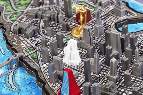 Vista 3 de 4D Cityscape Superman Mini Metropolis 3D Time Puzzle