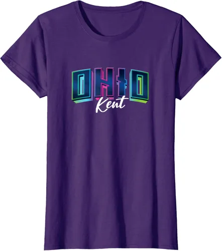 Vista 8 de Kent Ohio - Camiseta de recuerdo de vacaciones