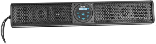 Vista 4 de BELVA BASB26v2 - Barra de sonido Bluetooth amplificada resistente a la intemperie de 26" y 500W para UTV/ATV/SxS/carrito de golf, 6 altavoces