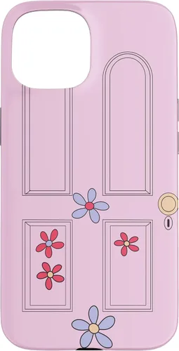 Vista 6 de Disney and Pixar's Monsters, Inc. Boo Door - Carcasa para iPhone 17, color lila