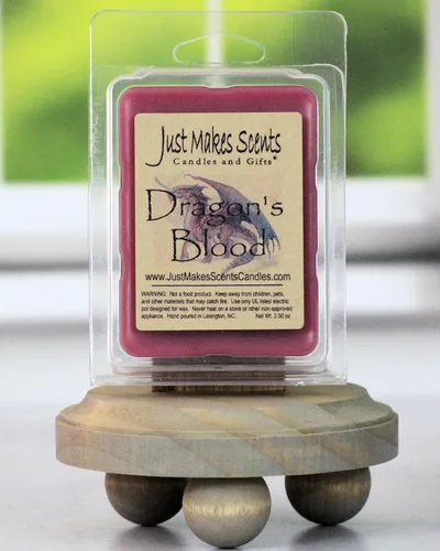 Vista 2 de Just Makes Scents Paquete de 4 – Cera perfumada de sangre de dragón
