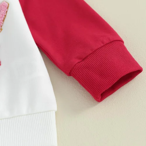 Vista 24 de YINGISFITM Sudadera de manga larga con cuello redondo para bebé, niña, niño, Navidad, suéter de manga larga, ropa de otoño
