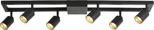 Vista 12 de Shura - Lámpara de techo LED redonda integrada de 3 luces blancas con cabezales giratorios, luz de techo empotrada ajustable, 3000 K, 1365 lúmenes