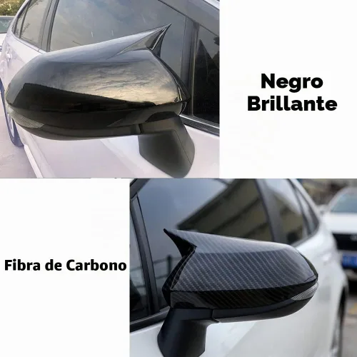 Vista 6 de Cubierta de protección de espejo retrovisor ABS, carcasa de moldura de puerta lateral, accesorios de decoración exterior para Toyota Corolla 2020