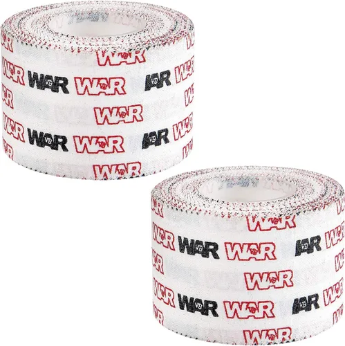 Vista 8 de WAR Tape EZ Rip - Cinta deportiva médica deportiva de alta calidad, sin residuos pegajosos, rollos de 30 pies, ideal para atletas y entrenadores