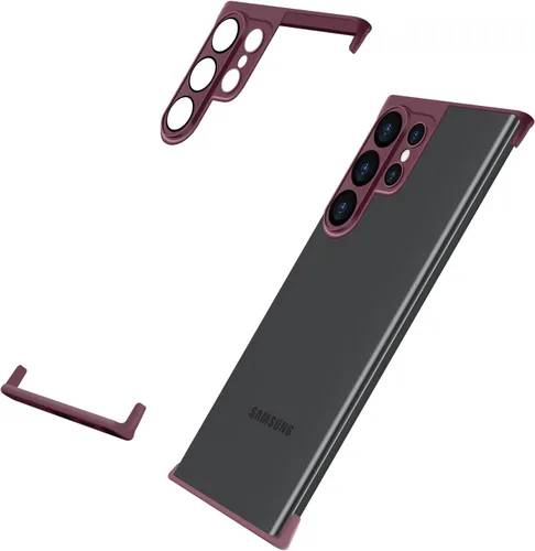 Vista 7 de Losin Funda compatible con Galaxy S24, diseño sin bordes, protección de lente de cámara, delgada, ligera, de silicona suave, sin marco, a prueba