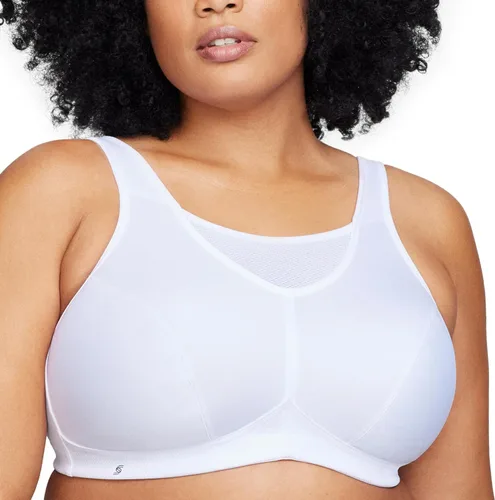Vista 16 de Full Figure Plus Size No-Bounce Camisole Sports Bra Wirefree #1066