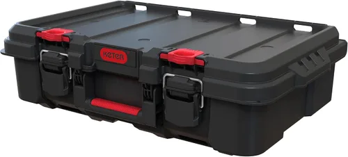 Vista 5 de Keter Apilable y con Ruedas, Organizador de Herramientas de Bricolaje Resistente de Media Capacidad