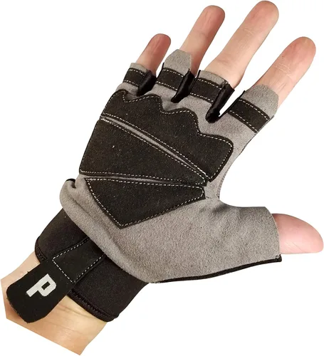Vista 3 de Guantes de entrenamiento para mujer ligeros con palmas acolchadas de gel y cierre de velcro súper fuerte y disponibles los estilos más populares