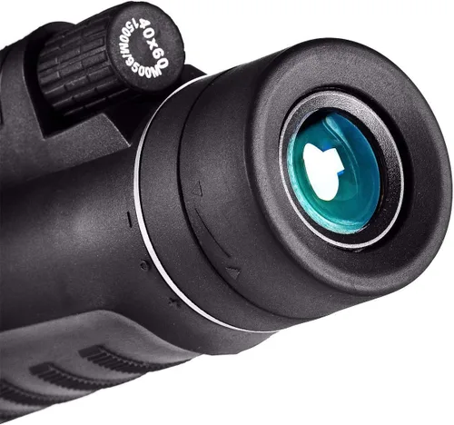 Vista 6 de Monocular Telescope for Adults, 40 * 60 High Power Waterproof Fog Proof Shockproof Scope with Smartphone Adapter Tripod for Bird