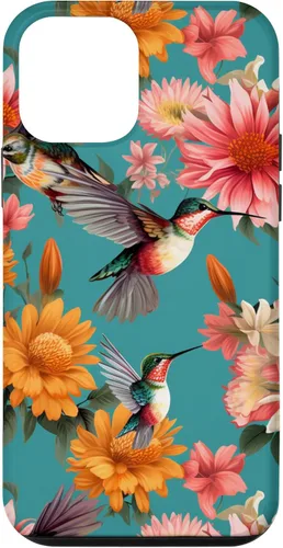 Vista 16 de Funda para iPhone 17 de colibríes en vuelo