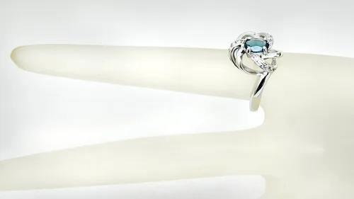 Vista 2 de RB Gems - Anillo de plata de ley 925