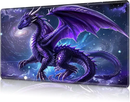 Vista 8 de Tapete de juego para MTG Card Playmat con zona, tapete de juego para MTG TCG de 24 x 14 pulgadas, tapete de juego antideslizante para tablero