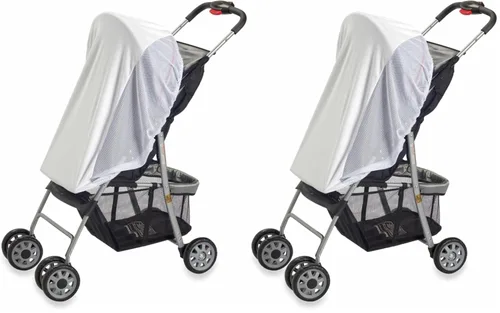 Vista 4 de Diono Red solar para cochecito, parasol para cochecito, ajuste universal, compatible con todos los cochecitos, asientos de automóvil, portabebés