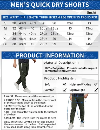 Vista 5 de Pantalones deportivos deportivos deportivos para hombre, pantalones deportivos de secado rápido, estilo casual
