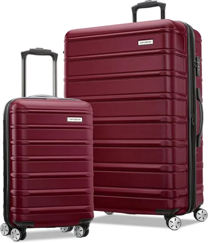 Vista 63 de Samsonite Omni 2 - Equipaje rígido extensible con ruedas giratorias, Plateado (Arctic Silver)