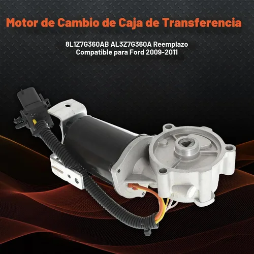 Vista 2 de Motor de cambio de caja de transferencia Labwork 8L1Z7G360AB AL3Z7G360A Reemplazo compatible para Ford 2009-2011