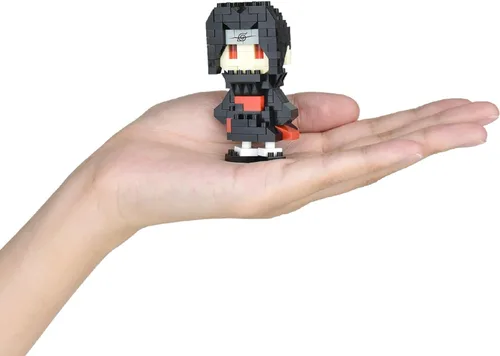 Vista 4 de Nanoblock - Naruto Shippuden - Itachi Uchiha, kit de construcción de la serie nanoblock Character Collection