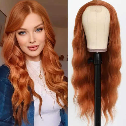 Vista 16 de Pelucas de encaje frontal color azul con encaje frontal, peluca para usar y llevar, sin pegamento, pelucas de cabello largo y lacio, pelucas
