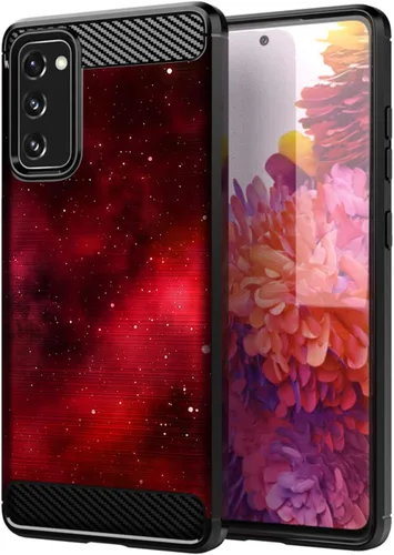 Vista 26 de CasesOnDeck - Carcasa compatible con Samsung Galaxy S20 FE (2020) / S20 FE 5G), color negro