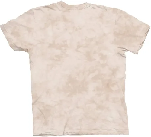 Vista 2 de The Mountain Native American and Spirit Guide - Camiseta unisex 100% algodón - Antes de la tormenta - Bronceado