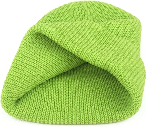 Vista 4 de Slouchy Beanie Sombreros del invierno de punto gorras suave y cálida gorro de esquí