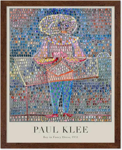 Vista 41 de Poster Master Póster vintage de Paul Klee – Impresión retro de cómicos – Arte de dibujo – Arte abstracto – Regalo para hombres y mujeres – Estilo-09