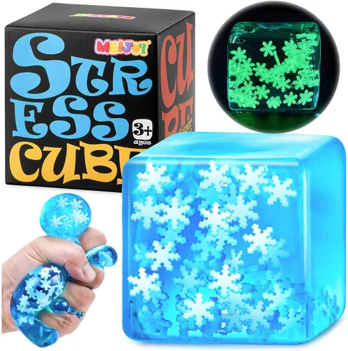 Vista 13 de Juguetes sensoriales de cubo antiestrés para adultos, pulpo que brilla en la oscuridad, juguetes sensoriales para niños con autismo, bolas de estrés