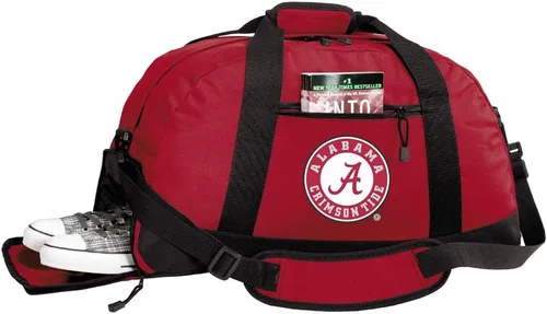Vista 21 de Texas A&M Bolsa de lona - Texas A&M Aggies - Bolsas de gimnasio con bolsillo para zapatos, Negro