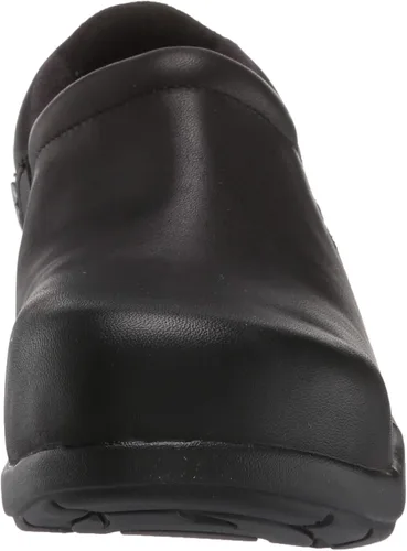Vista 2 de Timberland PRO Zuecos de trabajo Newbury ESD sin cordones para mujer, Negro