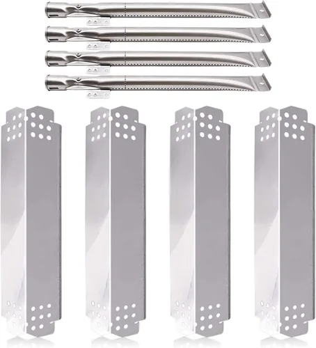 Vista 15 de Hiorucet Piezas de repuesto para parrilla Nexgrill 2 Burner 720-0864, 720-0864M. Reemplazo de placas de calor y quemadores para parrilla Nexgrill