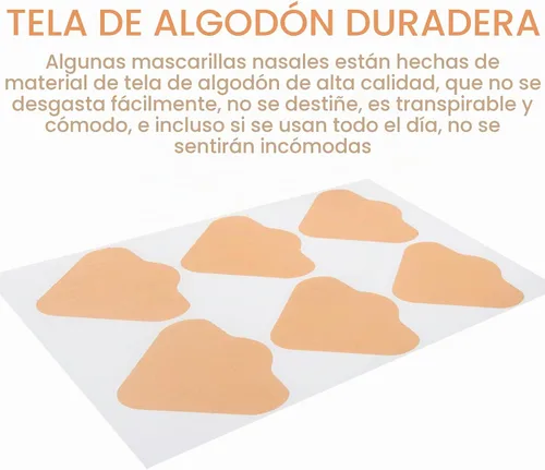 Vista 3 de 24 parches de protección solar para la nariz, para hombres y mujeres, deportes, color beige U-V Nose Guard, Adhesive Nose Cover Patch, Nose