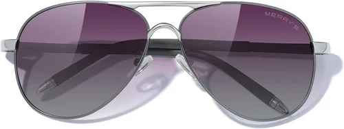 Vista 31 de MERRY'S, UV400 S8513, gafas de sol polarizadas para conducir, marco irrompible, para hombre.