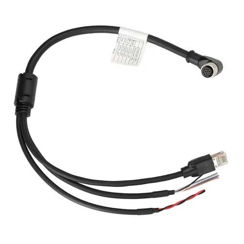 Vista 21 de M12 Aviation - Cable hembra de 12 pines para DJI Livox Mid-360 LiDAR Sensor a Computadora Ethernet Power Depuración, 1 a 3 Splitter, conector Cable