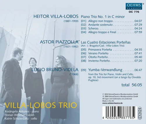 Vista 3 de Villa-Lobos Trio Play Villa-Lobos & Piazzolla