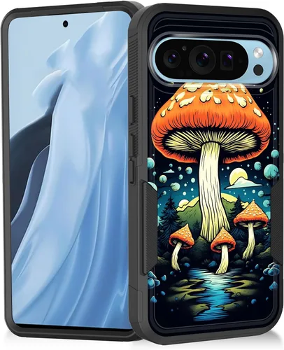 Vista 35 de Funda para Pixel 7a, resistente de doble capa híbrida de policarbonato duro de goma suave a prueba de golpes para Google Pixel 7A 6.1 pulgadas