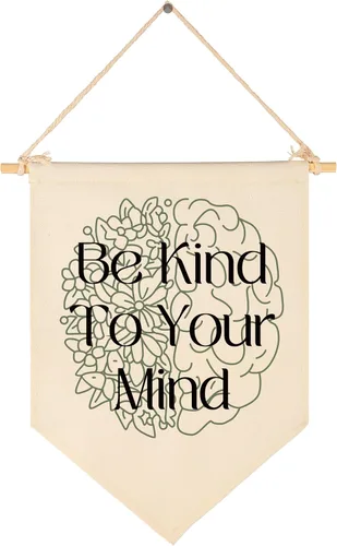 Vista 18 de Está Bien Cometer Errores - Banner de Educación en Salud Mental - Lona de Afirmaciones Positivas y Citas Decorativas para Maestros, Niños