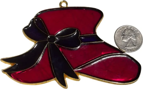 Vista 2 de Red Hat Society - Adorno para árbol de Navidad