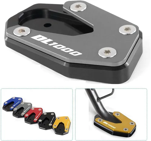 Vista 2 de Soporte lateral para moto Suzuki DL1000 para V-Strom 1000 1000XT 1000 XT 2014 2020 2021 2022 (color : rojo)