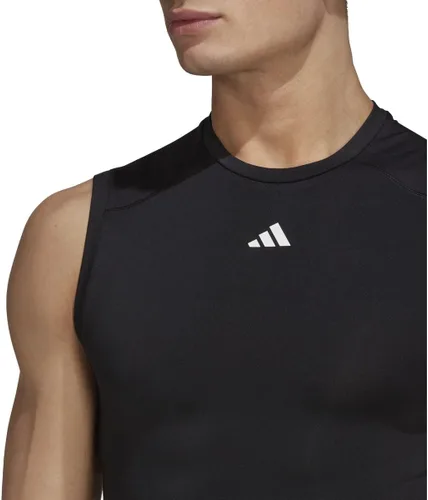 Vista 3 de adidas Men's Techfit Training Sleeveless Tee