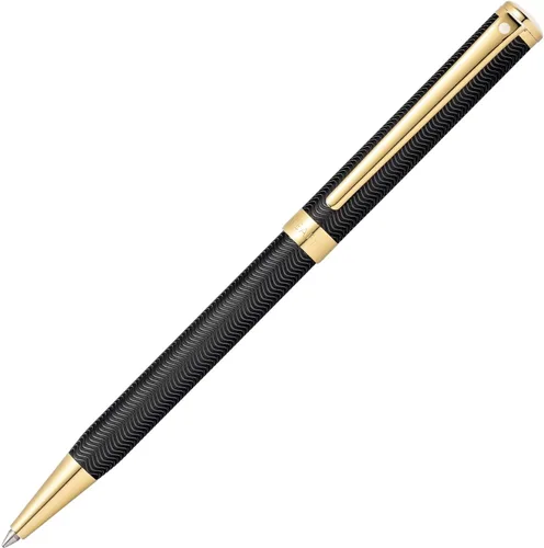 Vista 21 de Sheaffer Pluma estilográfica Intensity Onyx con ribete cromado y punta mediana