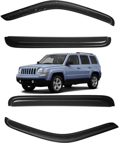 Vista 40 de Viseras para ventanas para Mazda 3 Sedán 4 puertas 2004 2005 2006 2007 2008 2009 estilo JDM Mugen, deflector de viento, protector solar y de lluvia