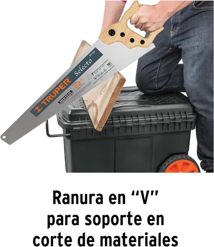 Vista 5 de Caja herramienta, plástico, 23 ', con ruedas