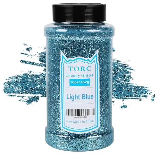 Vista 35 de TORC Brillantina gruesa negra de 4 onzas para manualidades de resina, tumblers, maquillaje cosmético, arte de uñas, decoración de festivales