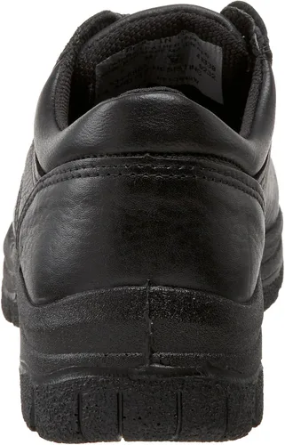 Vista 3 de Thorogood Soft Streets - Zapatos Oxford de trabajo con puntera lisa para mujer, cuero negro de alta calidad con plantilla cómoda y suela