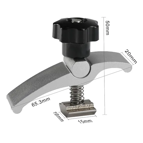 Vista 6 de Genmitsu Kit de abrazadera de sujeción en T de 4 piezas + 2 abrazaderas de sujeción en T mini
