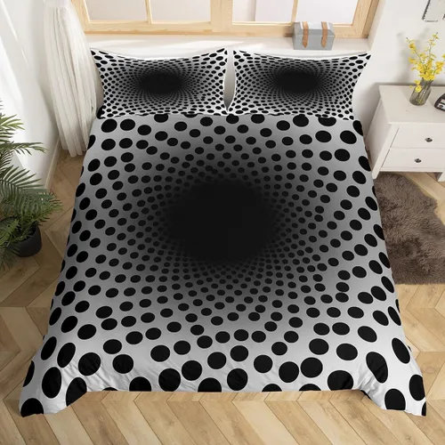 Vista 10 de Erosebridal Juego de funda de edredón zen de piedra zen, tamaño individual, con hojas para adultos, hombres y mujeres, funda de edredón con palabras